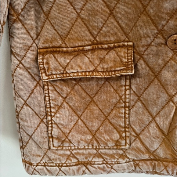 Anthropologie  Young Fabulous Broke  Walter Quilted jacket Size M - Picture 8 of 10
